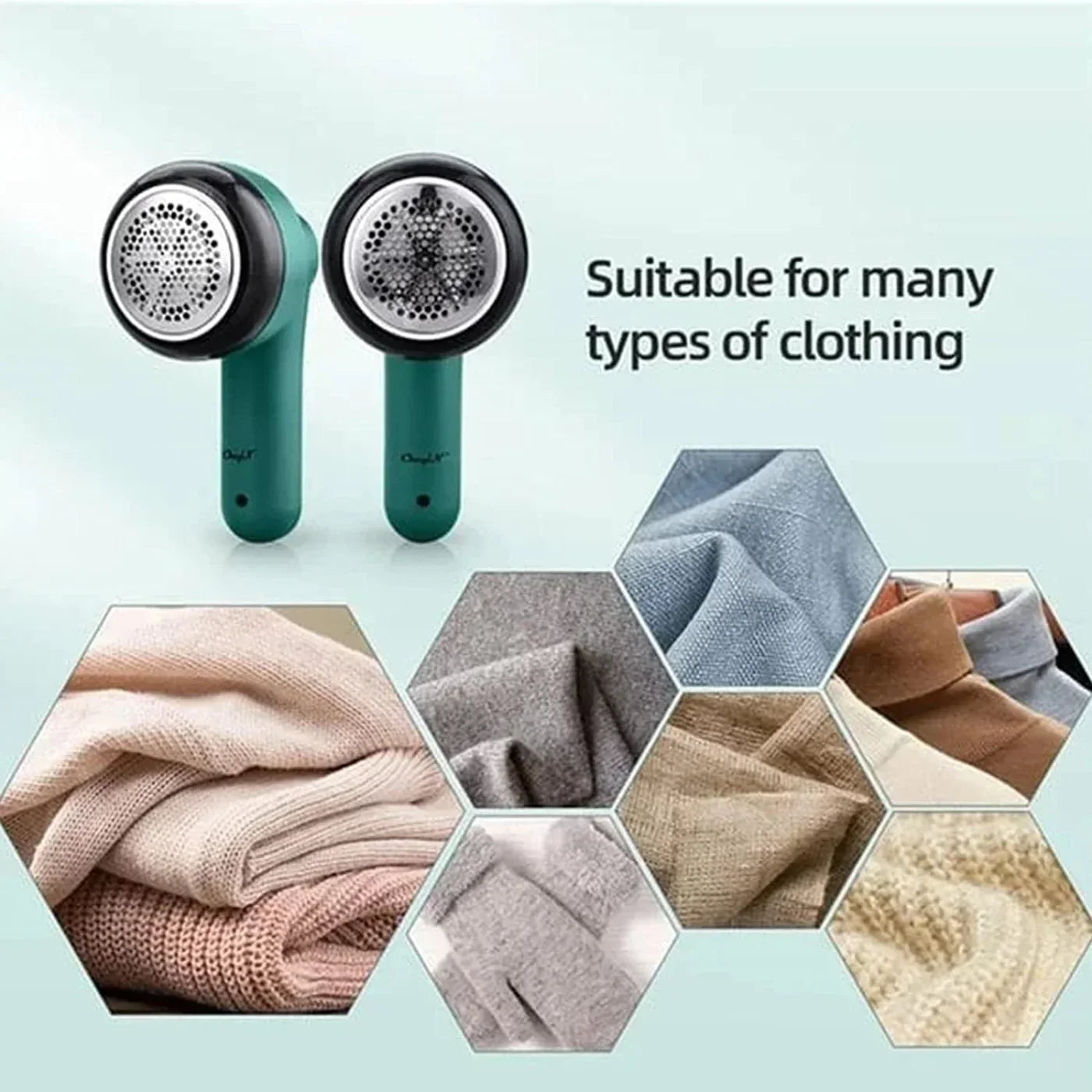 Electric Lint Remover | Rechargeable Anti-Pilling Fabric Shaver for Clothes &amp; Sweaters&nbsp;